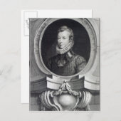 Sir Philip Sidney Briefkaart (Voorkant / Achterkant)