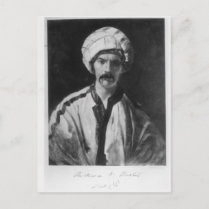 Sir Richard Burton Briefkaart