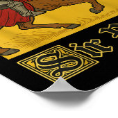 Sir Ringe Knight Vintage Pun Poster (Hoek)