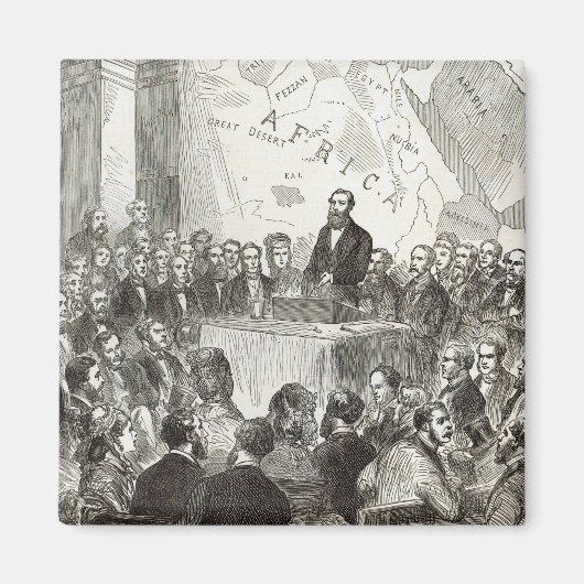 Sir Samuel Baker Magneet (Voorkant)