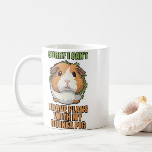 Sir Squeaks-a-Lot, Esquire Koffiemok (Met donut)