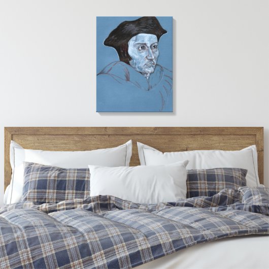 Sir Thomas Canvas Afdruk (Insitu (Slaapkamer))