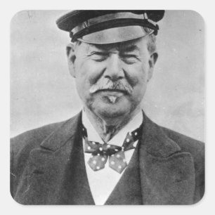 Sir Thomas Lipton Vierkante Sticker