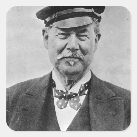 Sir Thomas Lipton Vierkante Sticker (Voorkant)