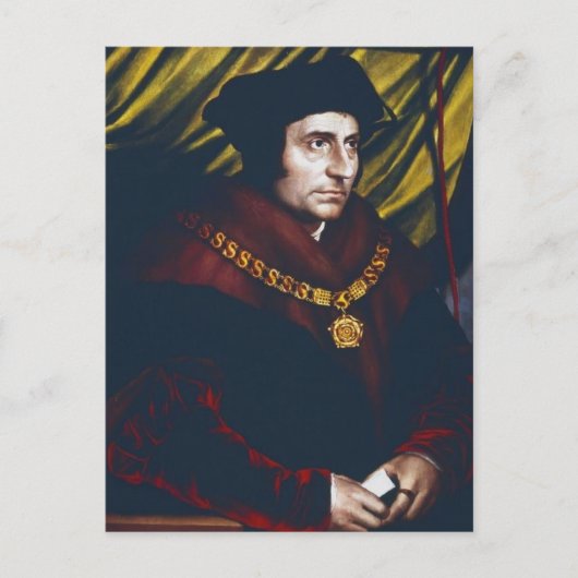Sir Thomas More Briefkaart (Voorkant)