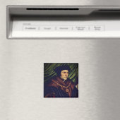 Sir Thomas More - door Hans Holbein, de jongere Magneet (Insitu (Vaatwasser))