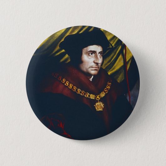 Sir Thomas More Ronde Button 5,7 Cm (Voorkant)