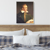 Sir Thomas Stamford Raffles Canvas Afdruk (Insitu (Slaapkamer))