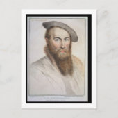 Sir Thomas Wyatt (c.1503-42) engraved by Francesco Briefkaart (Voorkant)