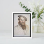 Sir Thomas Wyatt (c.1503-42) engraved by Francesco Briefkaart (Staand voorkant)