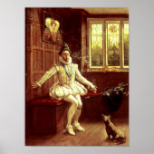 Sir Walter Raleigh's eerste rook Poster (Voorkant)