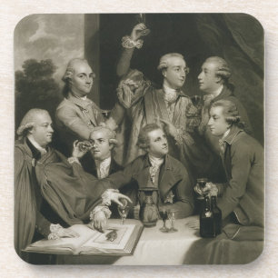 Sir William Hamilton (1730-1803) met andere Connoi Drankjes Onderzetter