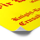 Sir William Marshal Poster (Hoek)