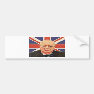 Sir Winston Churchill Bumpersticker