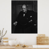 Sir Winston Churchill Poster (Keuken)