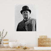 Sir Winston Churchill Poster (Keuken)