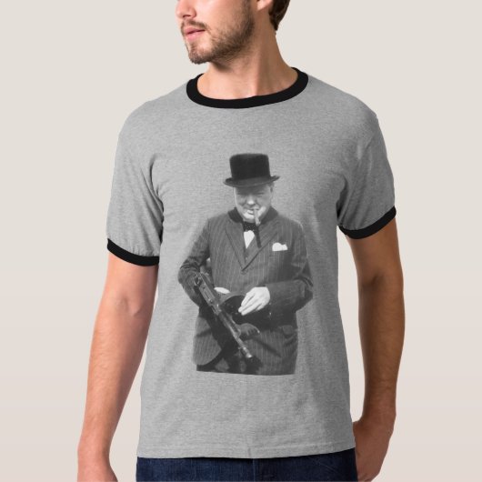 Sir Winston Churchill T-shirt (Voorkant)