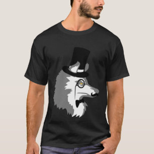 Sir Wolf Heren Top Hoed Monocle Bril Rich Mi