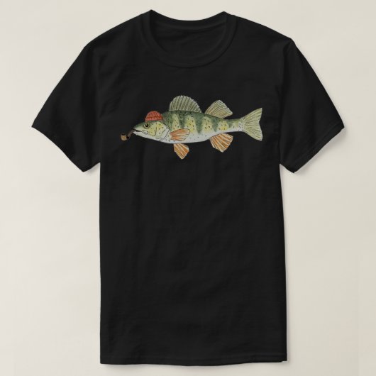 Sir Yellow Perch T-shirt (Design voorkant)