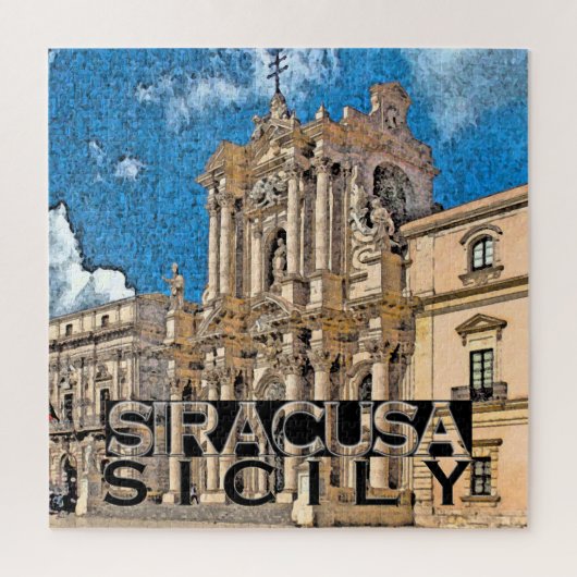 Siracusa Square Puzzle Legpuzzel (Verticaal)