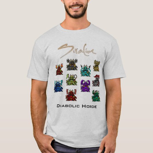 Siralim - Diabolic Horde Shirt (Voorkant)