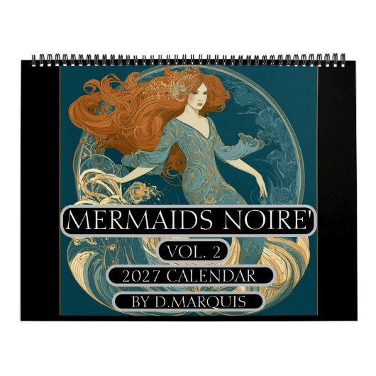 SIRÈNES NOIRE' VOL.2 CALENDRIER 2027 (Protection)