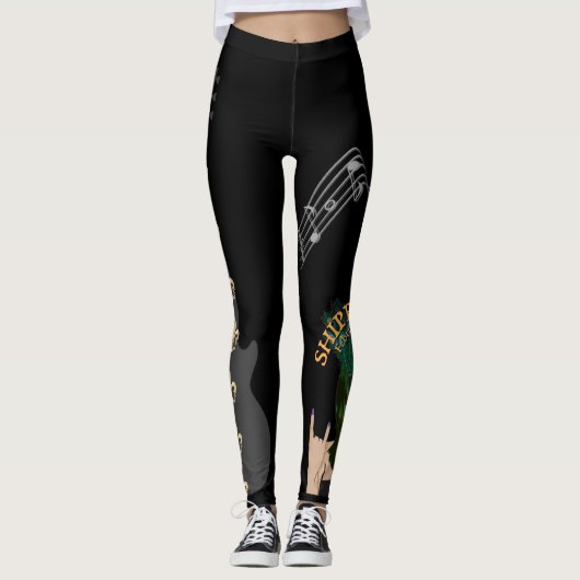 Siren 2020-Leggings Leggings (Voorkant)