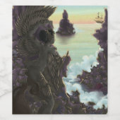 Siren Stones Wijn Etiket (Enkel label)