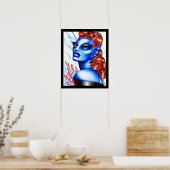 Siren van het Zee Poster (Keuken)