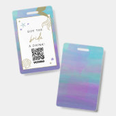 SIREN Zeemeermin Ocean Koop de Bride een Code van Badge (Voor- en achterkant)