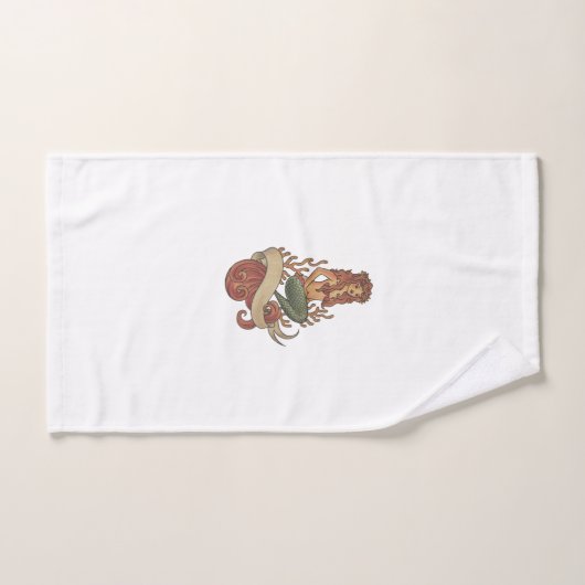 sirène (Serviette à main)