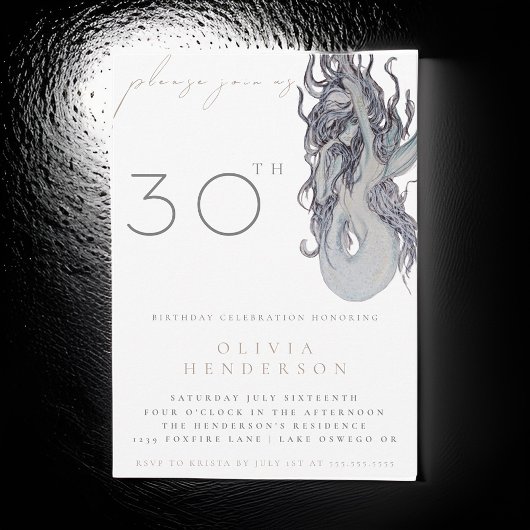 Sirène Adulte N'IMPORTE QUELLE Invitation à une fê