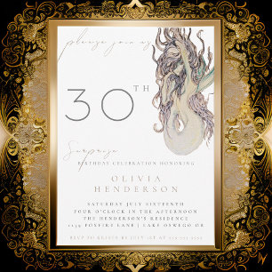 Sirène Adulte Toute Invitation Anniversaire Surpri