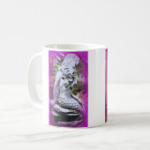 sirène assise tasse à café (Devant gauche)