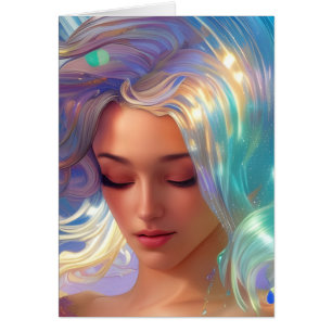 Sirène aux cheveux scintillants pour toutes occasi