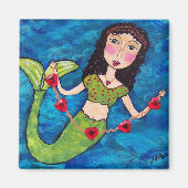 Sirène Avec Aimant Coeur (Devant)