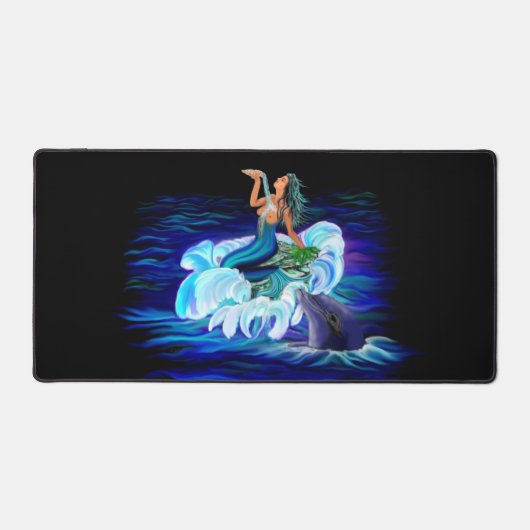 Sirène avec dauphin (Recto)