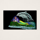 Sirène avec dauphins (Dos)