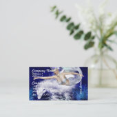 Sirène avec des cartes de visite de dauphin (Debout devant)
