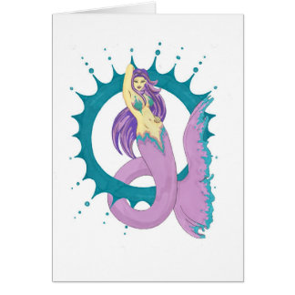 sirène avec le cercle