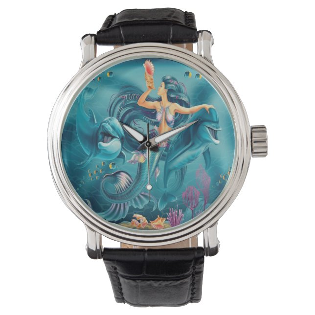 Sirène Avec Montre Dauphin (devant)