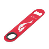 Sirène blanche sous-marine nageant Thunder_Cove (Dos Angle)