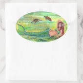 Sirène Calypso avec autocollants de tortues par Re (Sac)