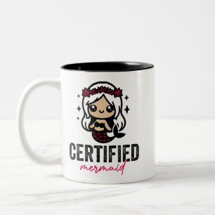 Sirène Certifiée Océanique Sirène Mug