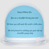 Sirène de bébé à peau foncée (Arrière)