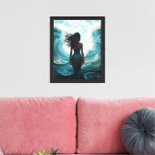 Sirène de la Toile Premium Split Seas (Insitu(Salon))