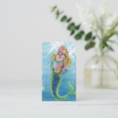 Sirène de sirène rêvée Cartes d'affaires/de profil (Debout devant)