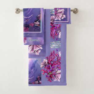 Sirène d'océan violet