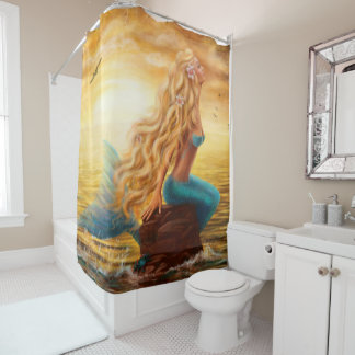 Sirène Imaginaire rideau de douche