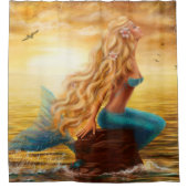 Sirène Imaginaire rideau de douche (Devant)